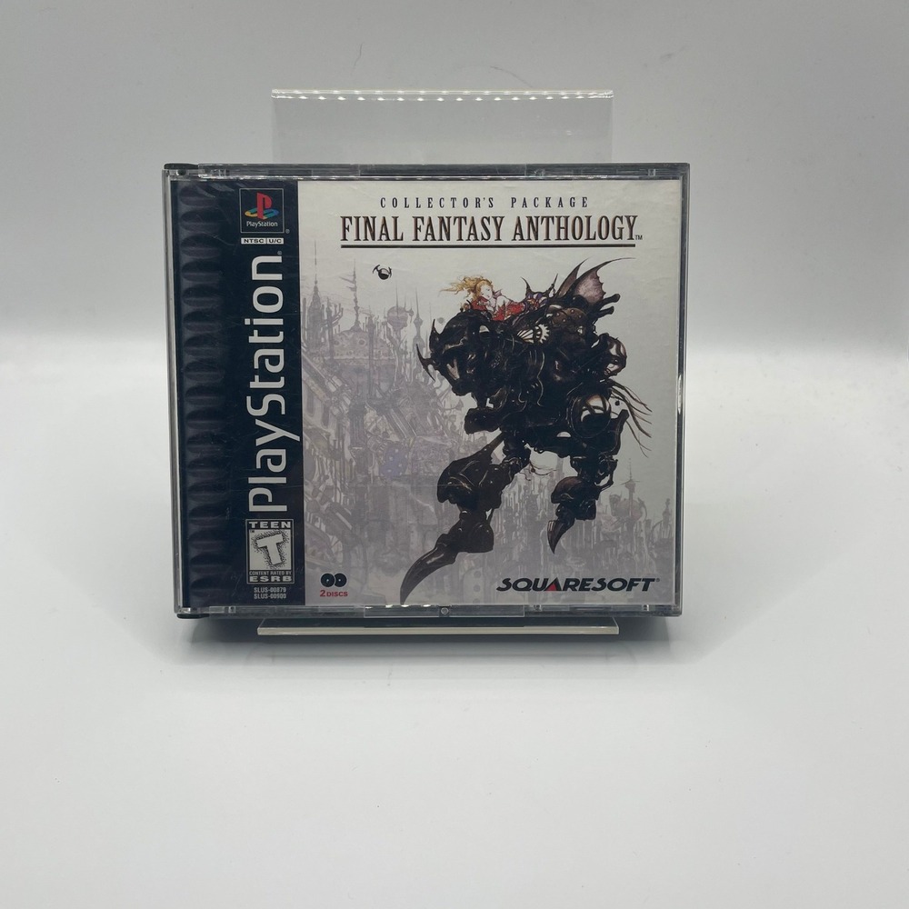 Final Fantasy Anthology Sony PlayStation 1 PS1 FFV FFVI Collector's Package